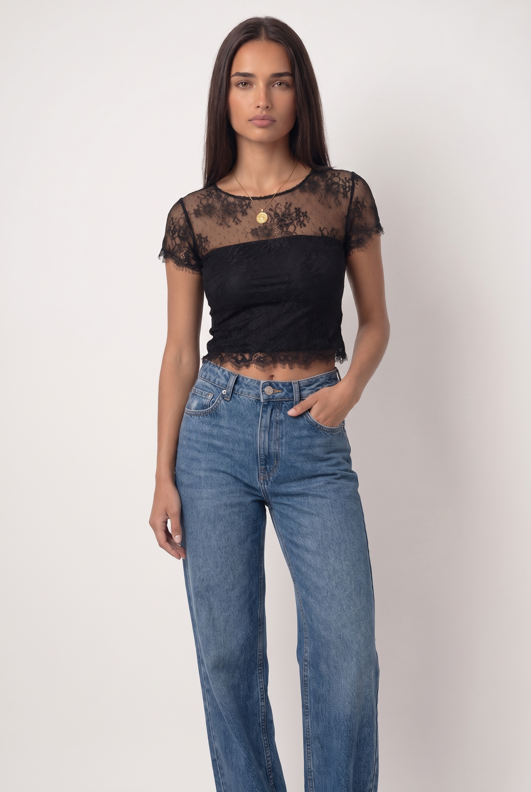 Dentelle Illusion Top